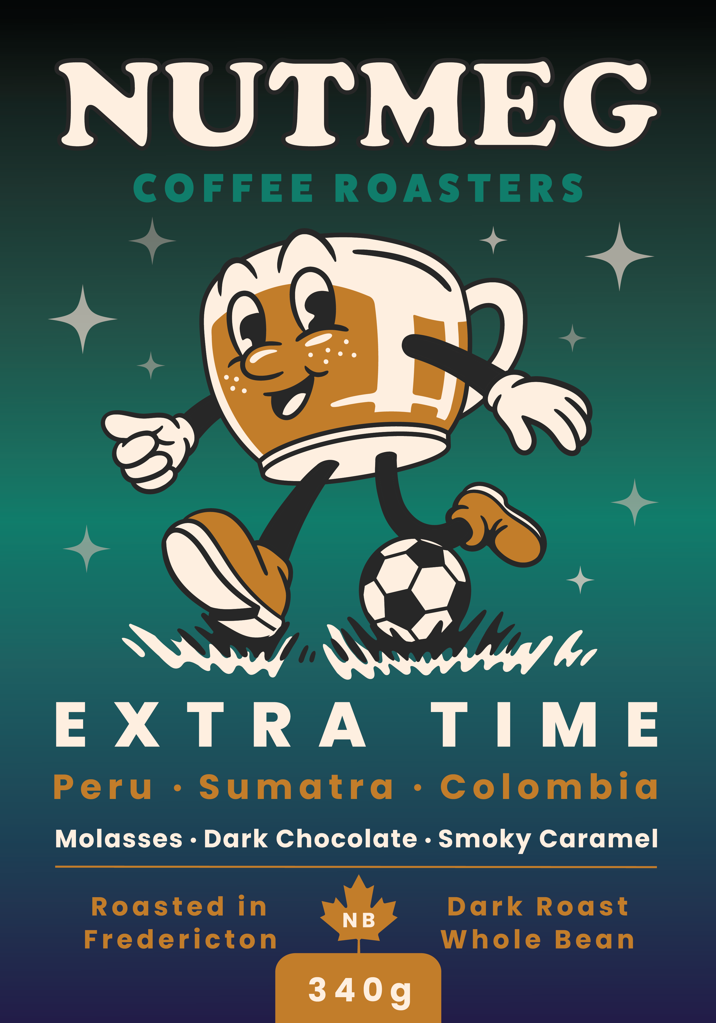Extra Time - Dark Roast (Peru · Sumatra · Colombia Blend)